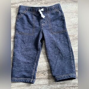 Carter's Dark Blue Kids Jeans with Drawstring